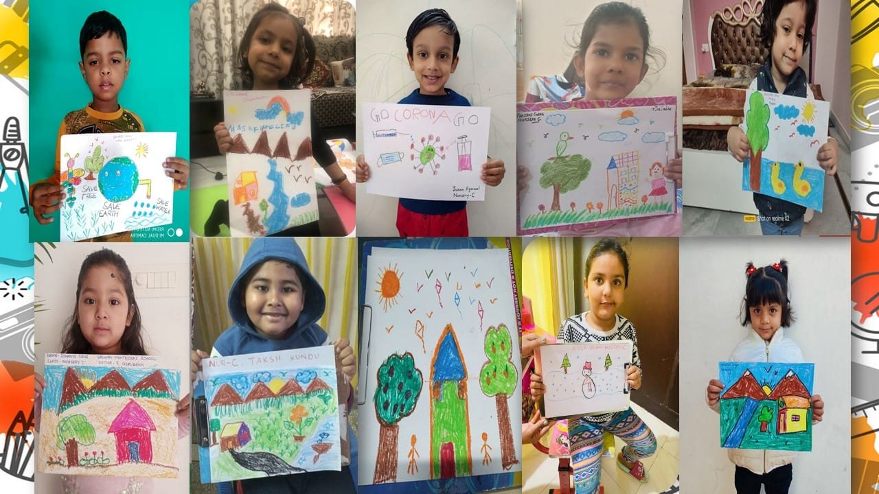 Kids Drawing by Priyanka