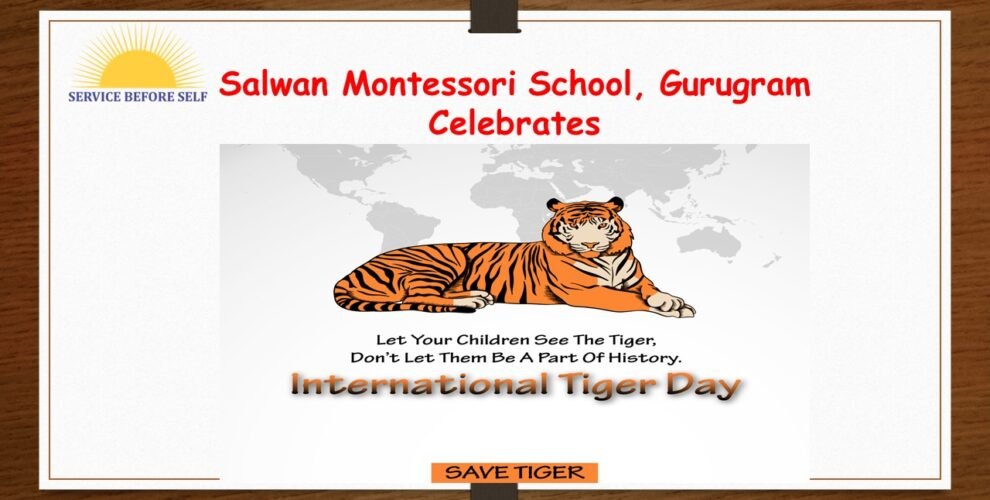 PRESIDIANS MARK THE GLOBAL TIGER DAY WITH A CAMPAIGN!